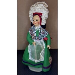 VTG Lenci 8" Felt Doll in Traditional Italian Folk Dancer Costume | Torino